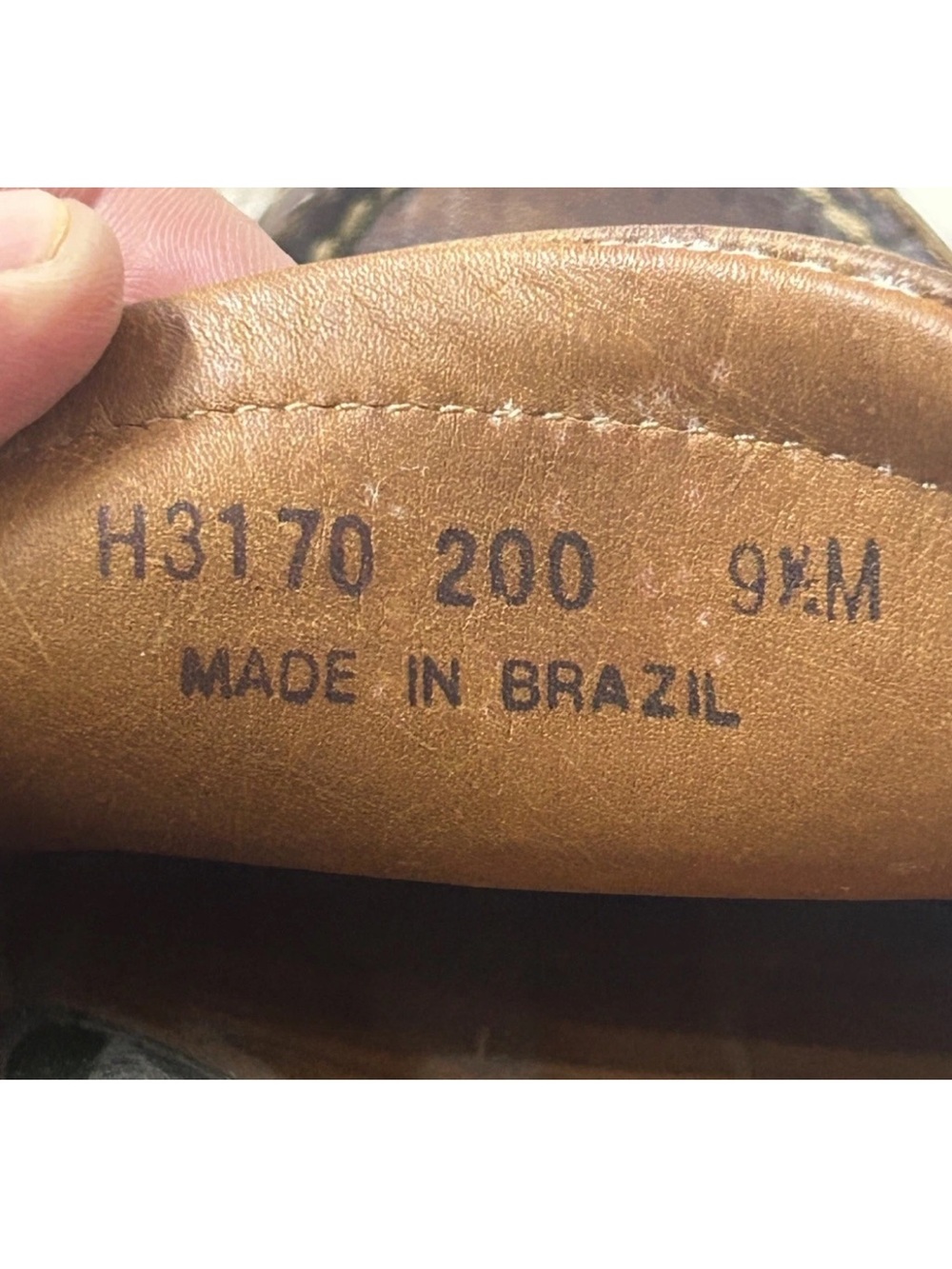 HS Trask Driving Moccasin Loafer Mens 9.5 Brown Leather Casual Preppy Slip On - Picture 10 of 10